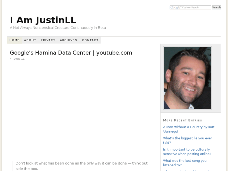 www.iamjustinll.com