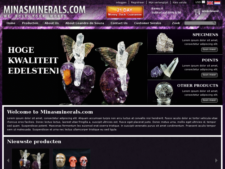 www.minasminerals.com