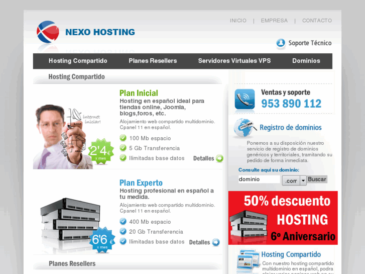 www.nexohosting.es