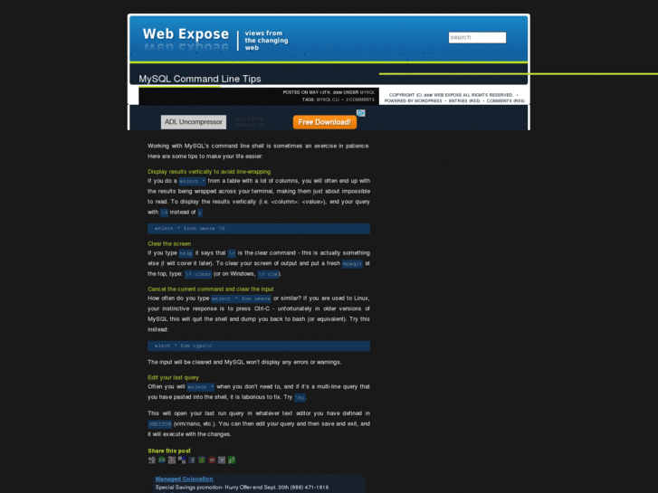www.webexpose.org