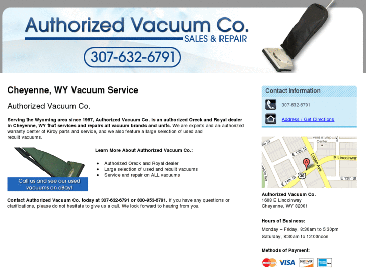 www.authorizedvacuumco.com