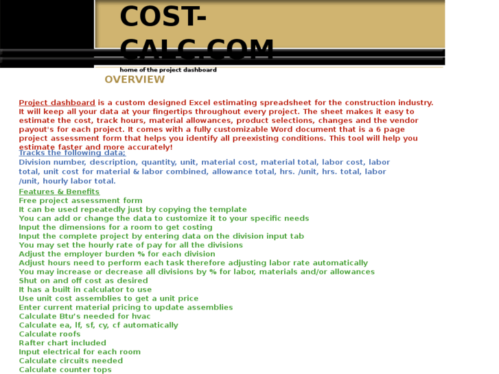 www.cost-calc.com