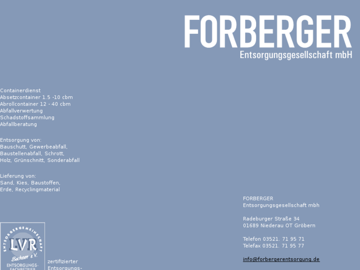 www.forbergerentsorgung.com