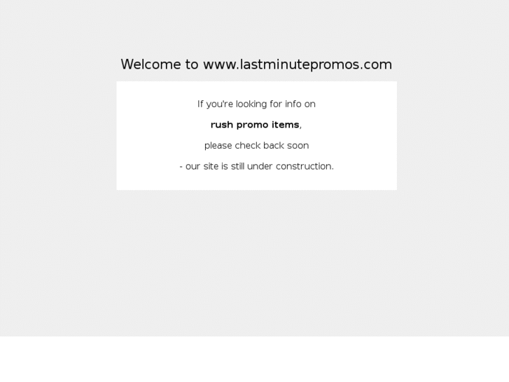 www.lastminutepromos.com