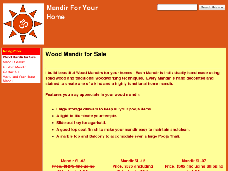 www.mandirforyourhome.com