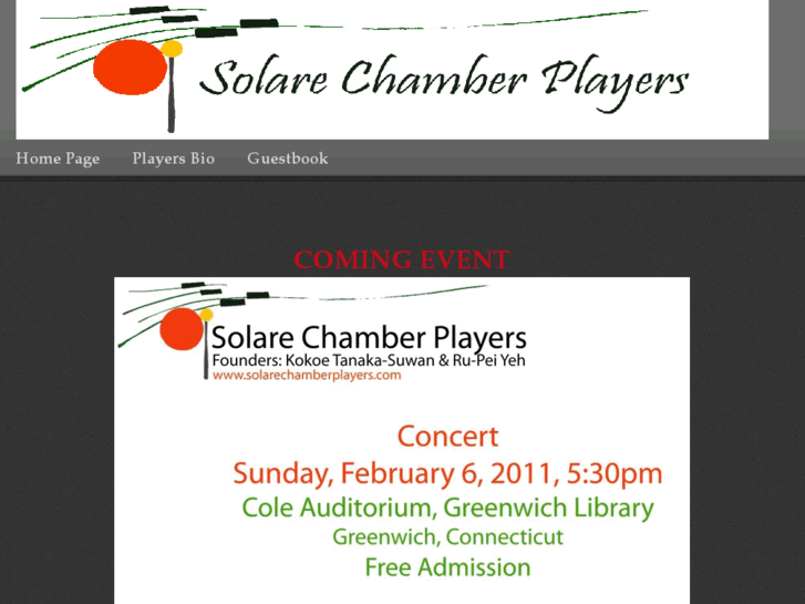 www.solarechamberplayers.com