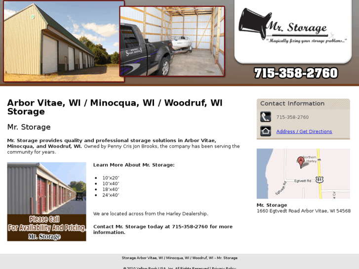 www.storageunitsminocqua.com