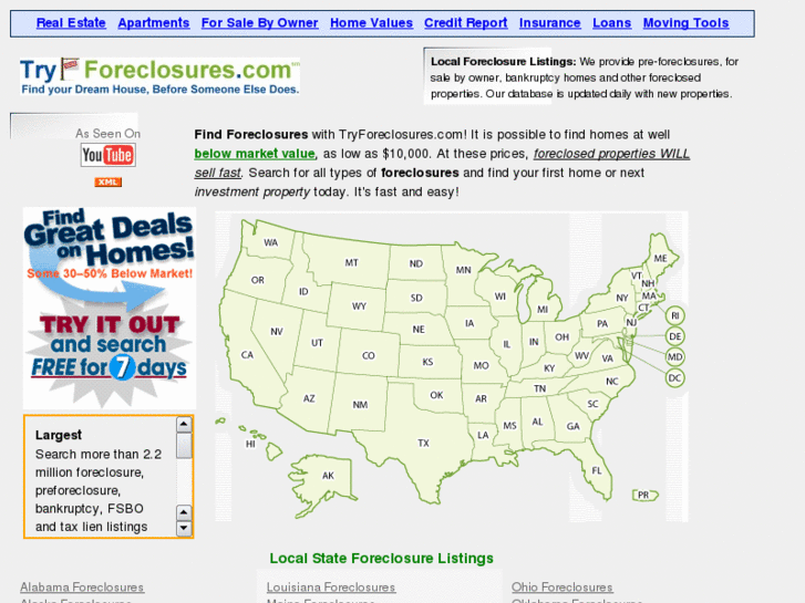 www.tryforeclosures.com
