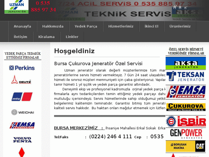 www.bursa-cukurova-jenerator-ozel-servisi.com