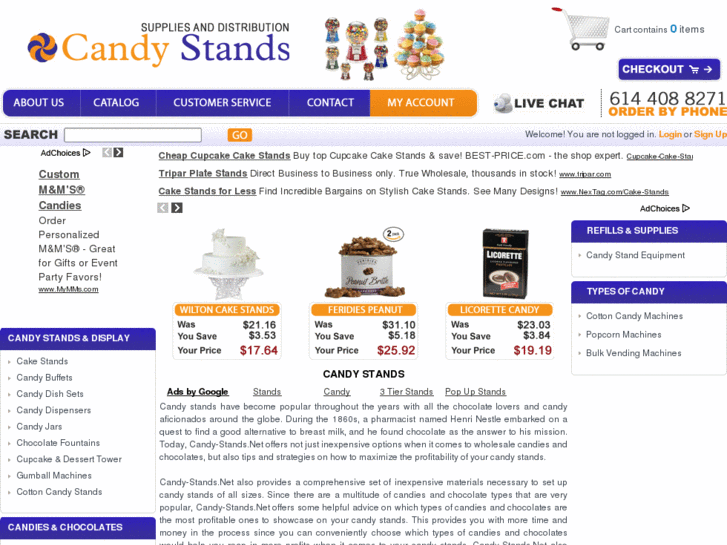 www.candy-stands.net