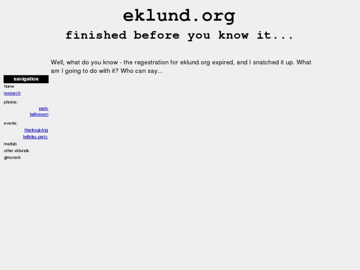 www.eklund.org