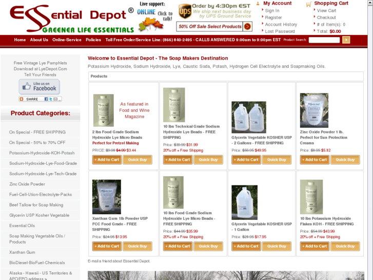 www.essentialdepot.com