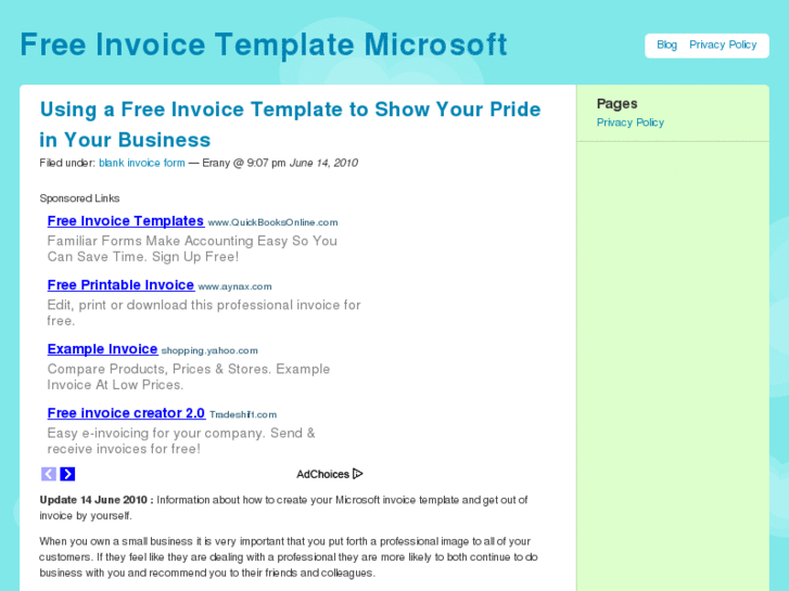 www.freeinvoicetemplate.net