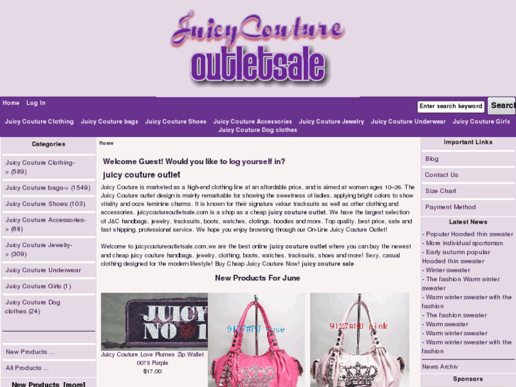 www.juicycoutureoutletsale.com