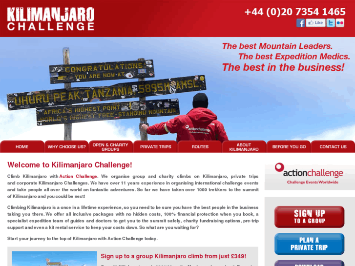 www.kilimanjarochallenge.com