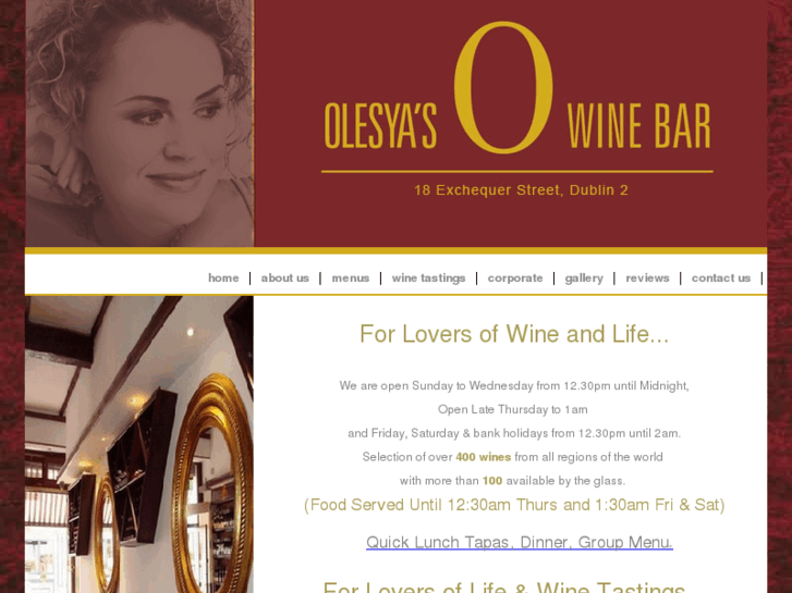 www.olesyaswinebar.com