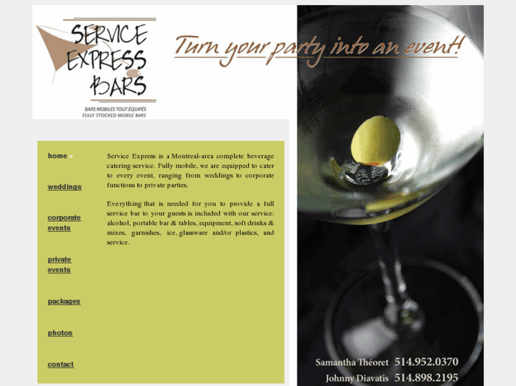www.serviceexpressbars.com