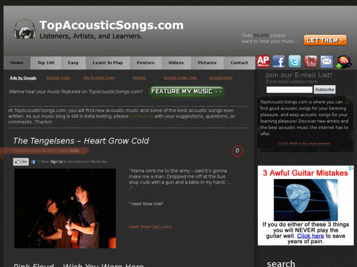 www.topacousticsongs.com