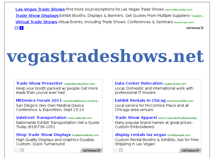 www.vegastradeshows.net