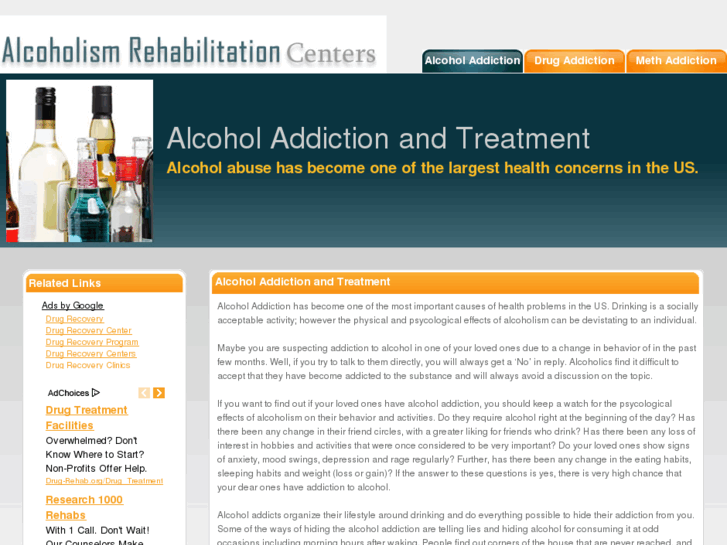 www.alcoholismrehabilitationcenters.com