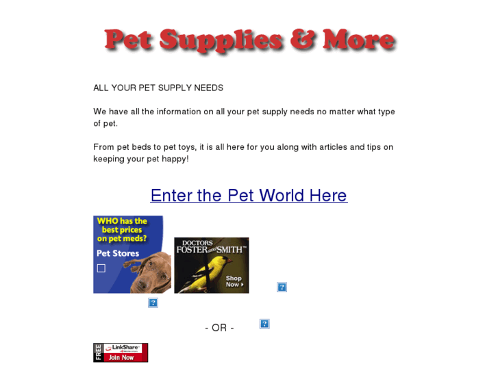 www.allyourpetsupplies.com