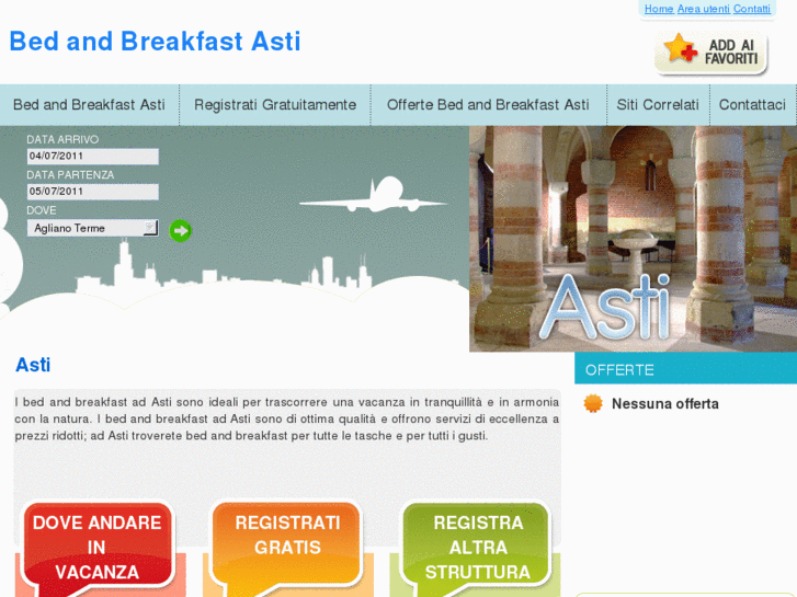 www.bedandbreakfastasti.com