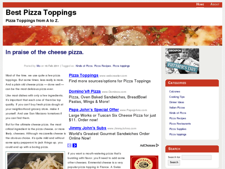 www.bestpizzatoppings.com