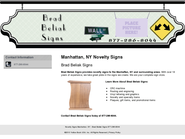 www.bradbeliaksigns.com