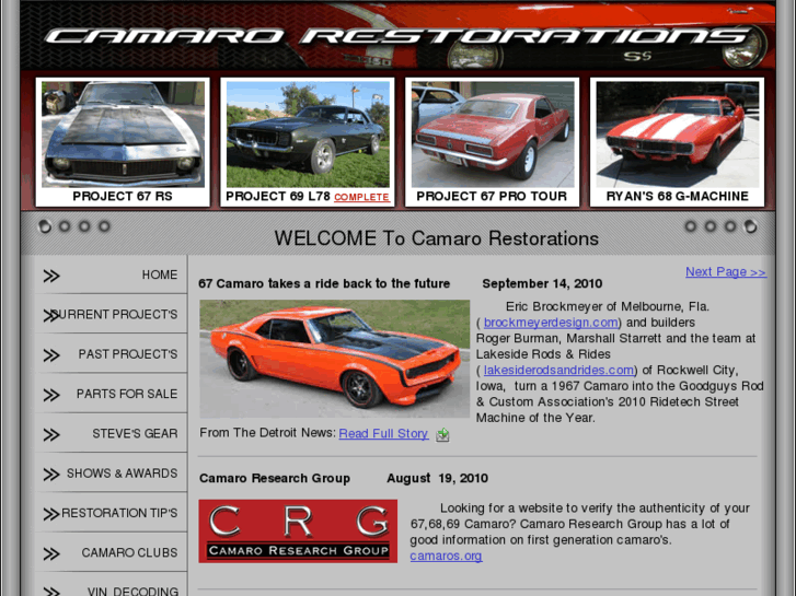 www.camaro-restorations.com