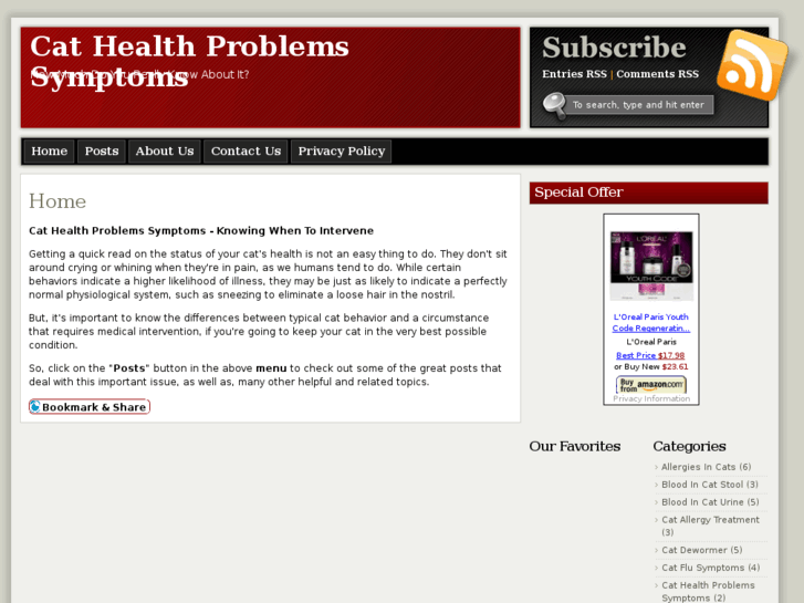 www.cathealthproblemssymptoms.info