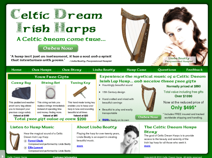 www.celticdreamharps.biz