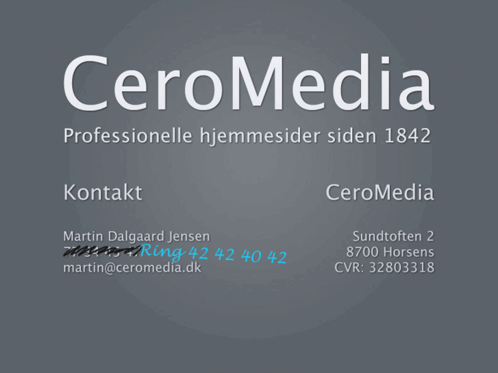 www.ceromedia.dk