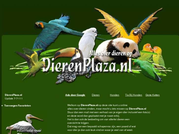 www.dierenplaza.nl