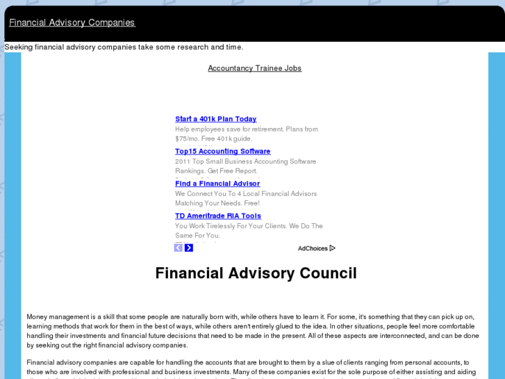 www.financialadvisorycompanies.com