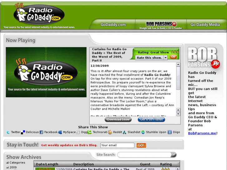 www.go-daddy-live-with-bob-parsons.info