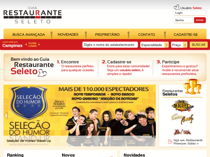 www.guiarestauranteseleto.com.br