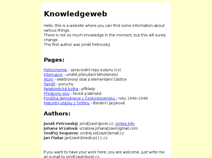 www.knowledgeweb.info