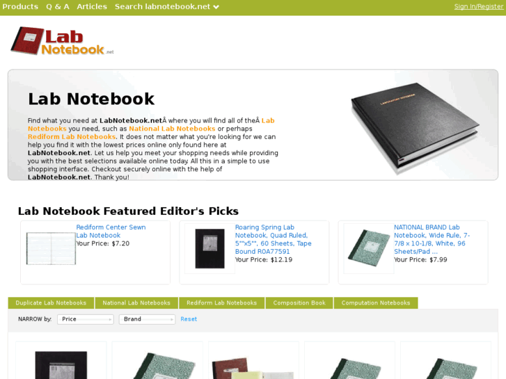 www.labnotebook.net