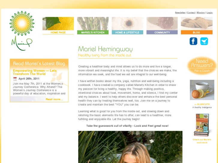 www.marielhemingway.com