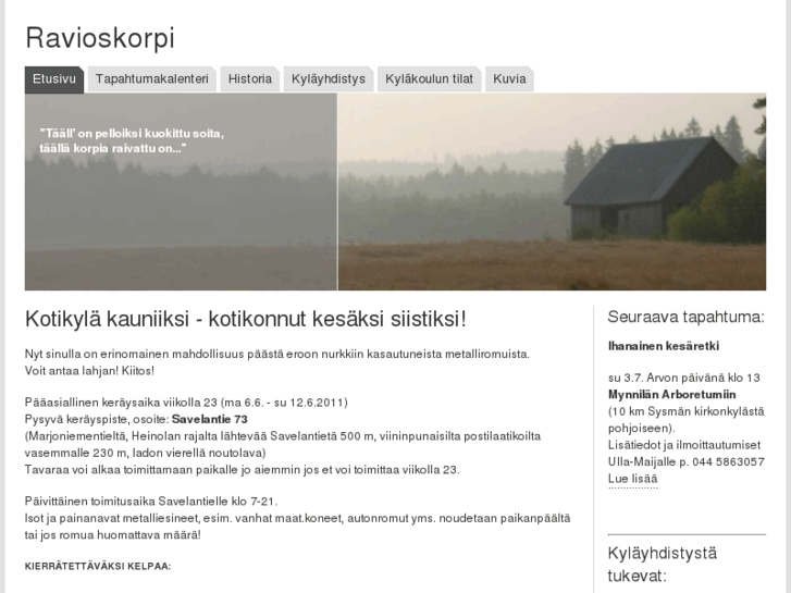 www.ravioskorpi.net