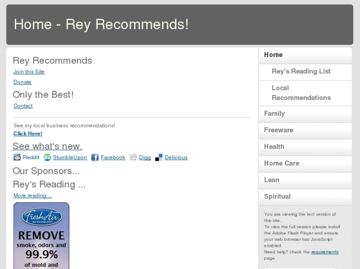 www.reyrecommends.com