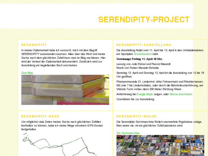 www.serendipity-project.de