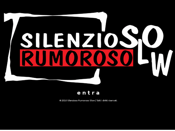 www.silenziosorumorososlow.com