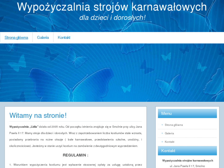 www.wypozyczalnia-strojow.info