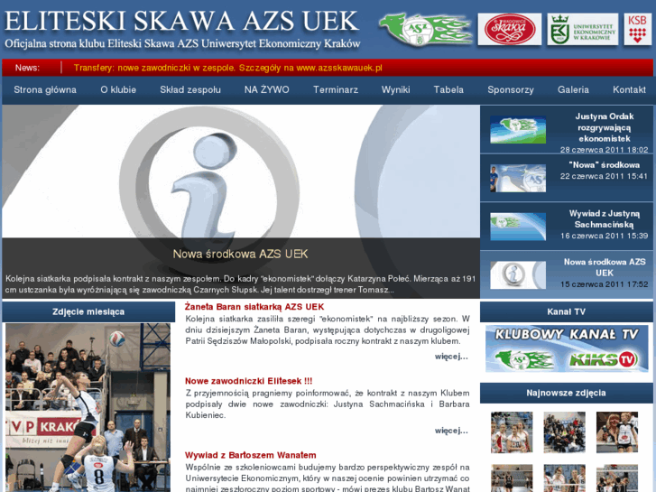 www.azsskawauek.pl