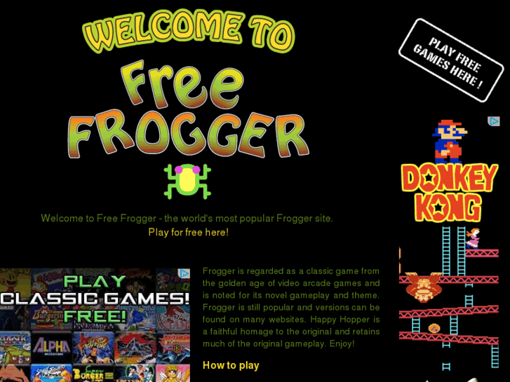 www.freefrogger.org