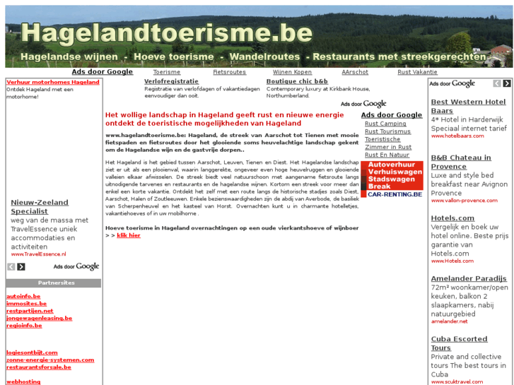 www.hagelandtoerisme.be