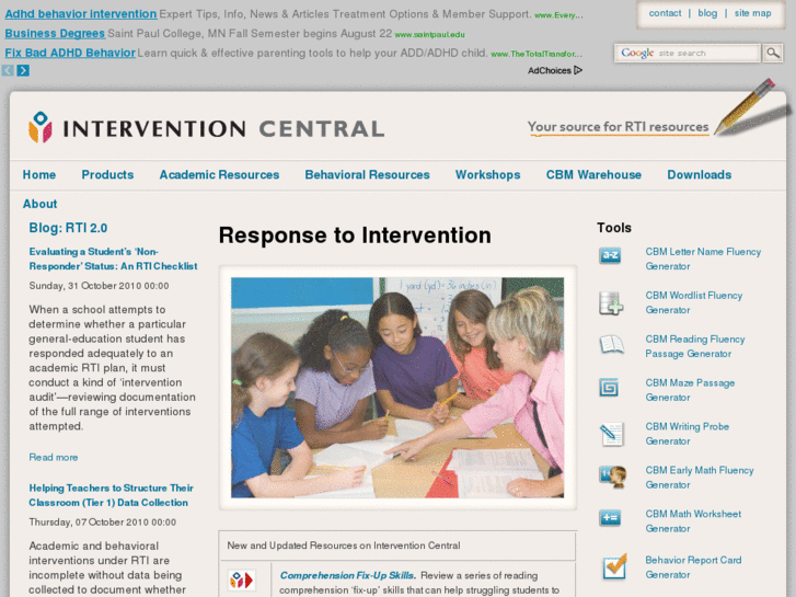 www.interventioncentral.com