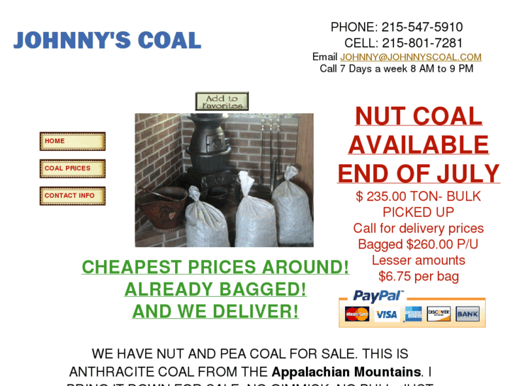 www.johnnyscoal.com