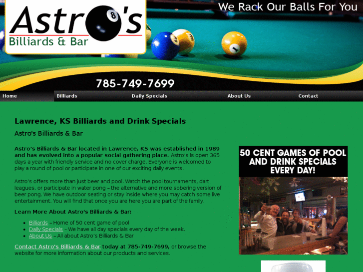 www.lawrencebilliards.com